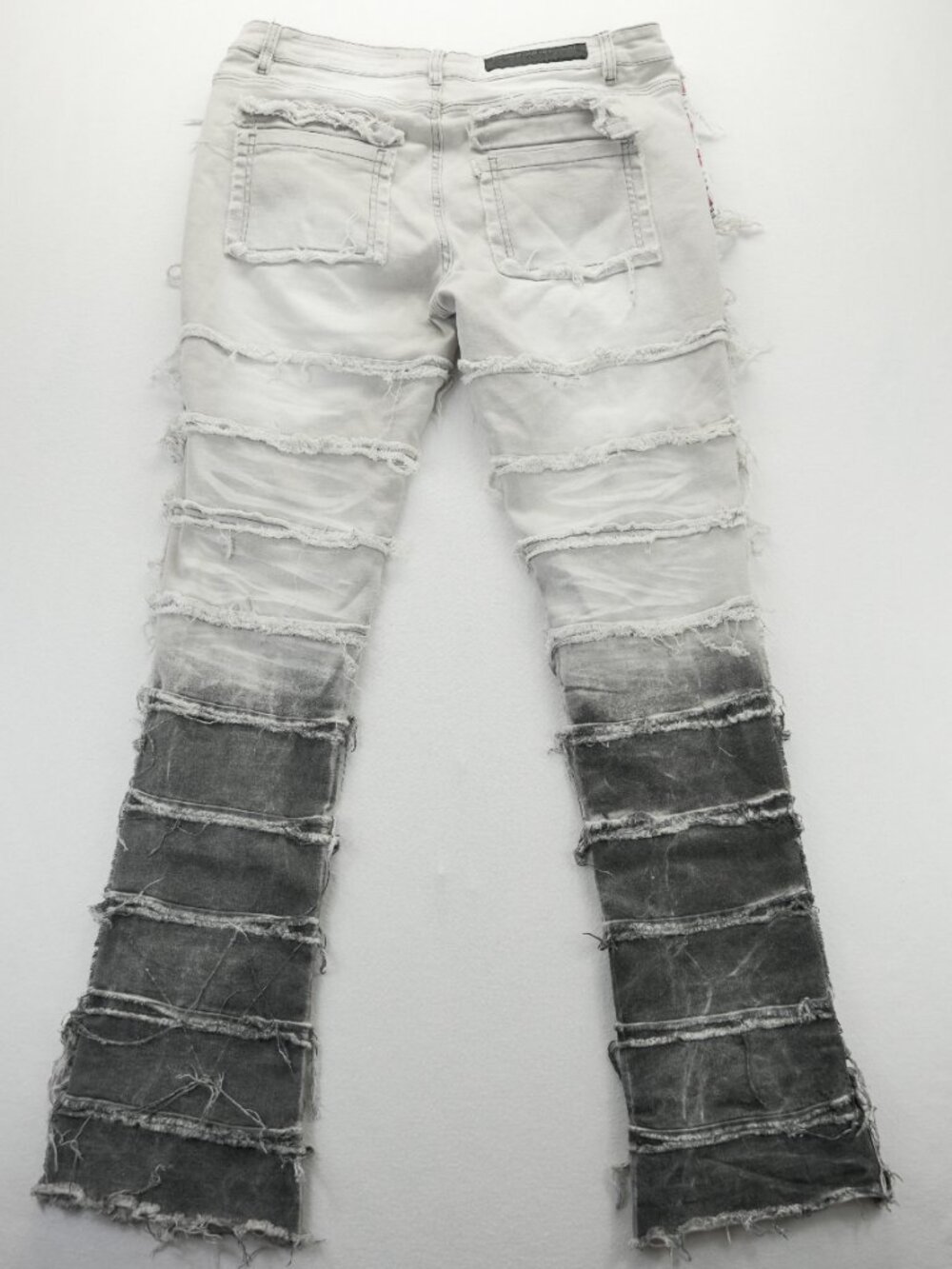 Rockstar Original RSM 205 Flare Jeans Men 38x35 Streetwear Y2K Denim Pants - Picture 7 of 10